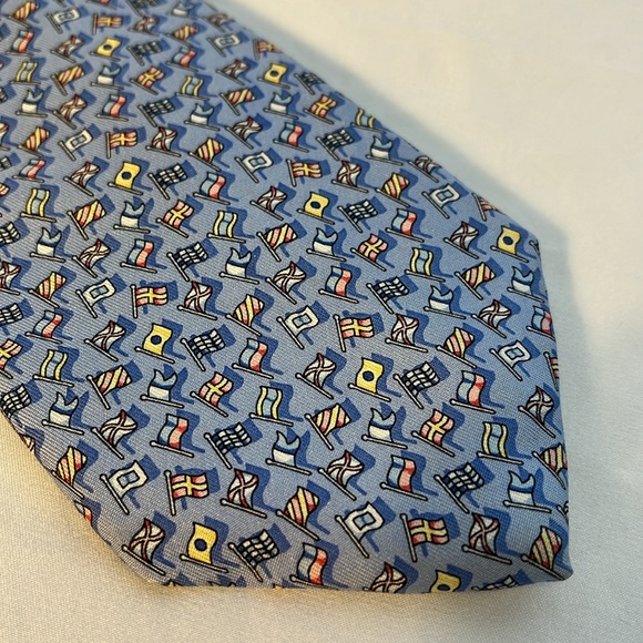 Vineyard Vines Tie Hand Picked: Shep & Ian Nautical Theme - Picture 3 of 6